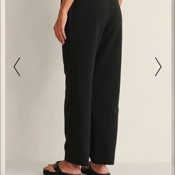 NA-KD Darted Elastic Waist Pants - Picture 3 of 4